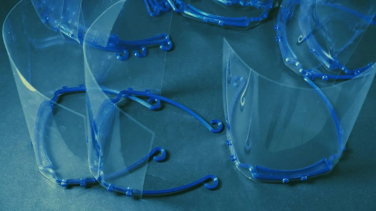 3D printed PPE masks (Image: Shutterstock)