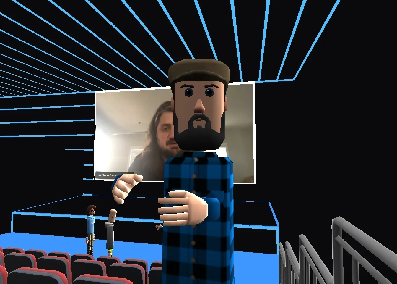 AltSpace VR selfie of Ethereal Virtual Summit