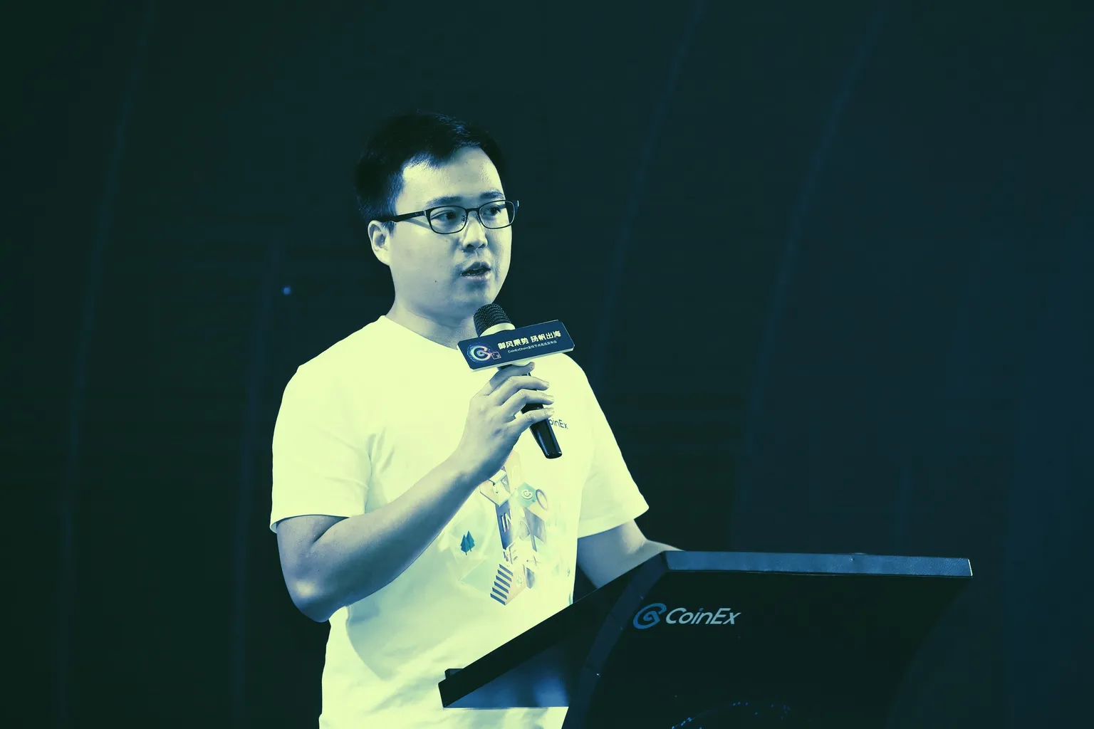 Haibo Yang is trying to renovate the CoinEx exchange.