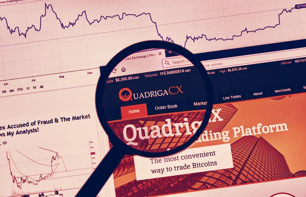 QuadrigaCX was labeled a “ponzi scheme” by the Ontario Securities Commission. Image: Shutterstock