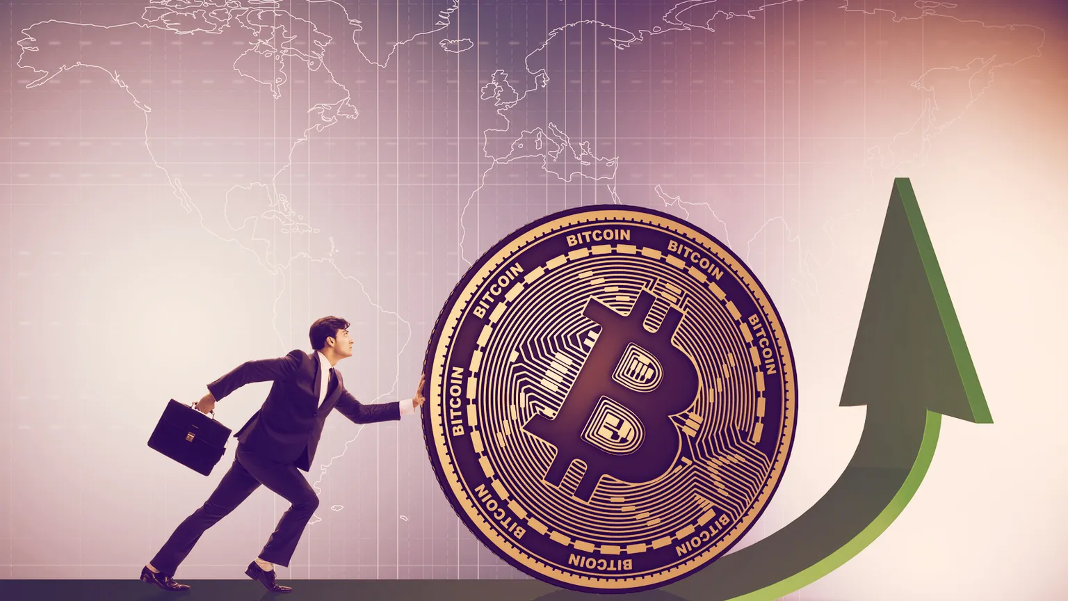 Bitcoin makes a great recovery as it pushes past $9,000. Image: Shutterstock