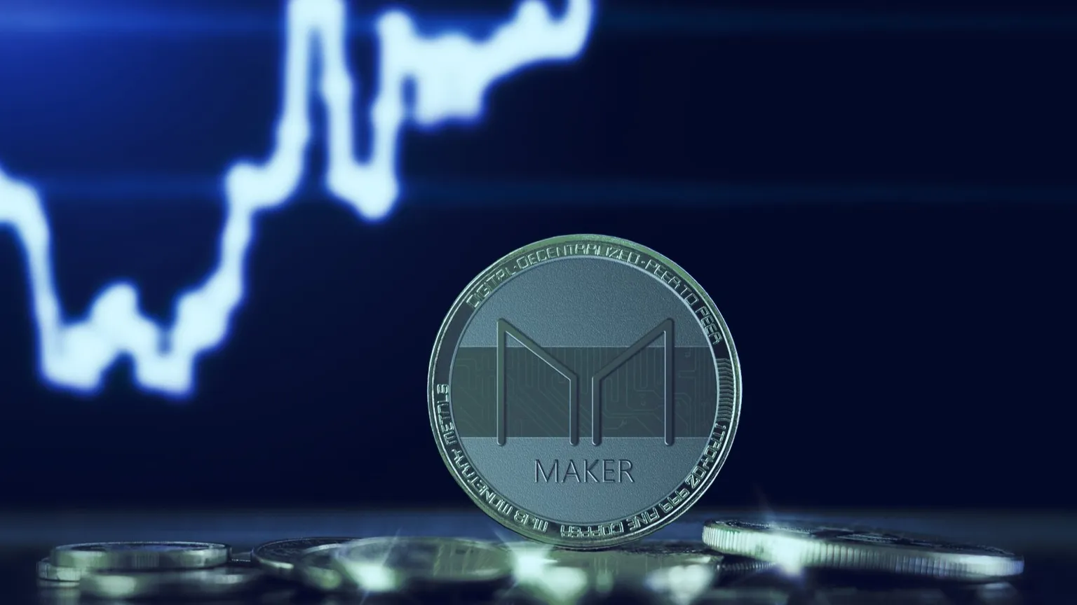 The price of MKR increased by 20% after Coinbase Pro announced yesterday that it would support the token. Image: Shutterstock