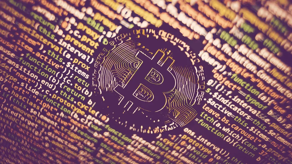 Looking at the Bitcoin code. Image: Shutterstock.
