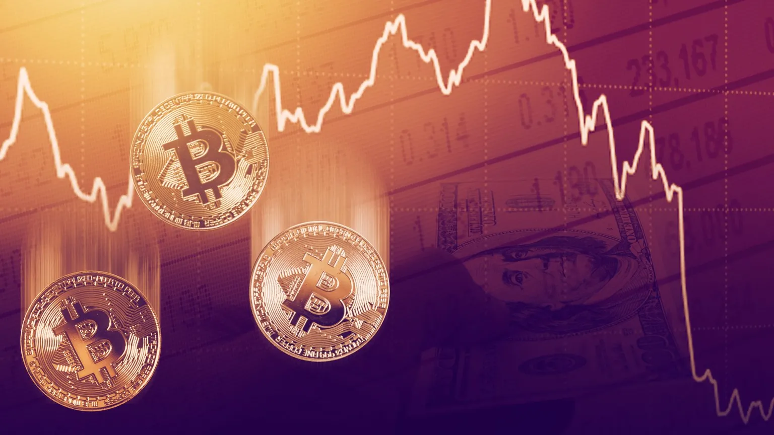 El precio de Bitcoin baja 3 días antes del halving. Imagen: Shutterstock
