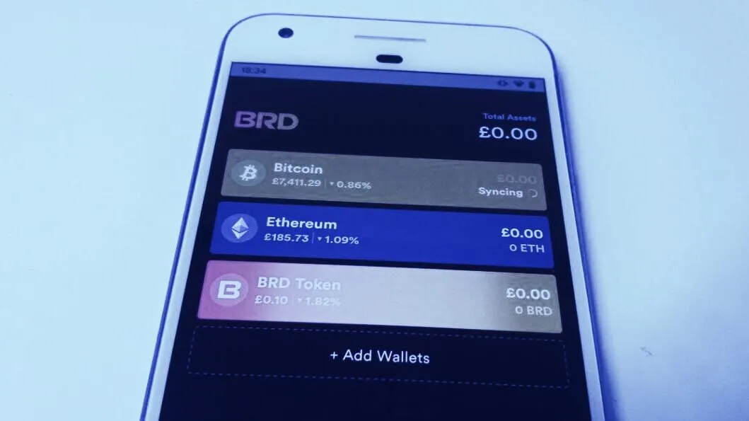 Formerly known as BreadWallet, and then Bread, BRD rebranded in 2018 (Image: Decrypt) 