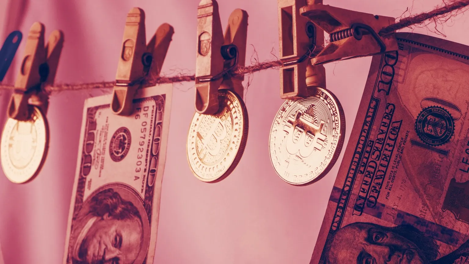 El lavado de dinero es un gran problema para la industria de las criptomonedas. Imagen: Shutterstock