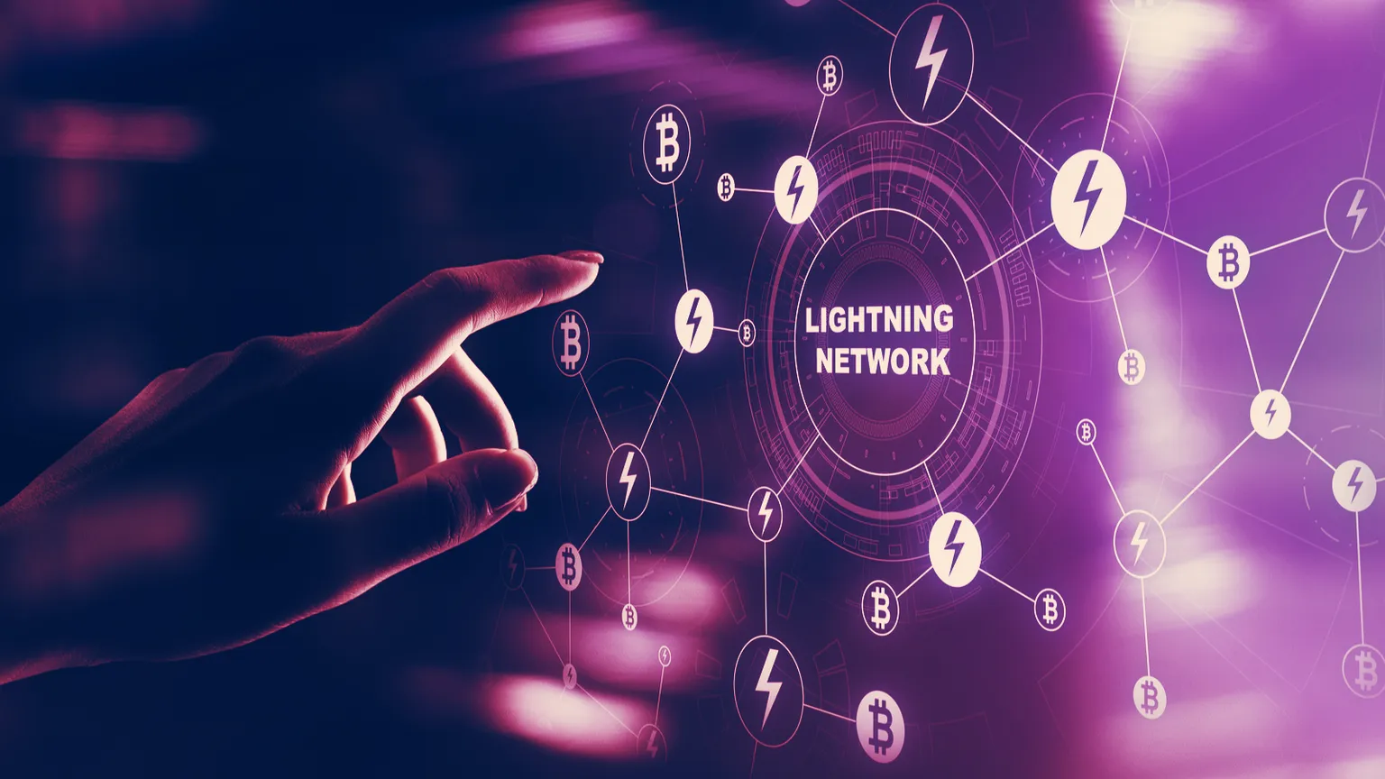 The Lightning Network is a “second-layer solution” built on top of the Bitcoin network that allows for faster payments (Image: Shutterstock)