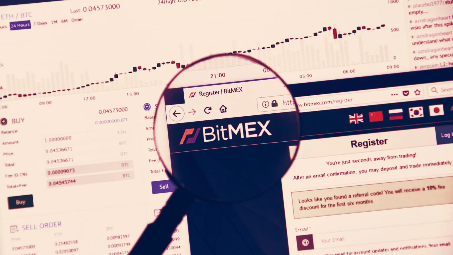 BitMEX is a Bitcoin futures exchange. Image: Shutterstock