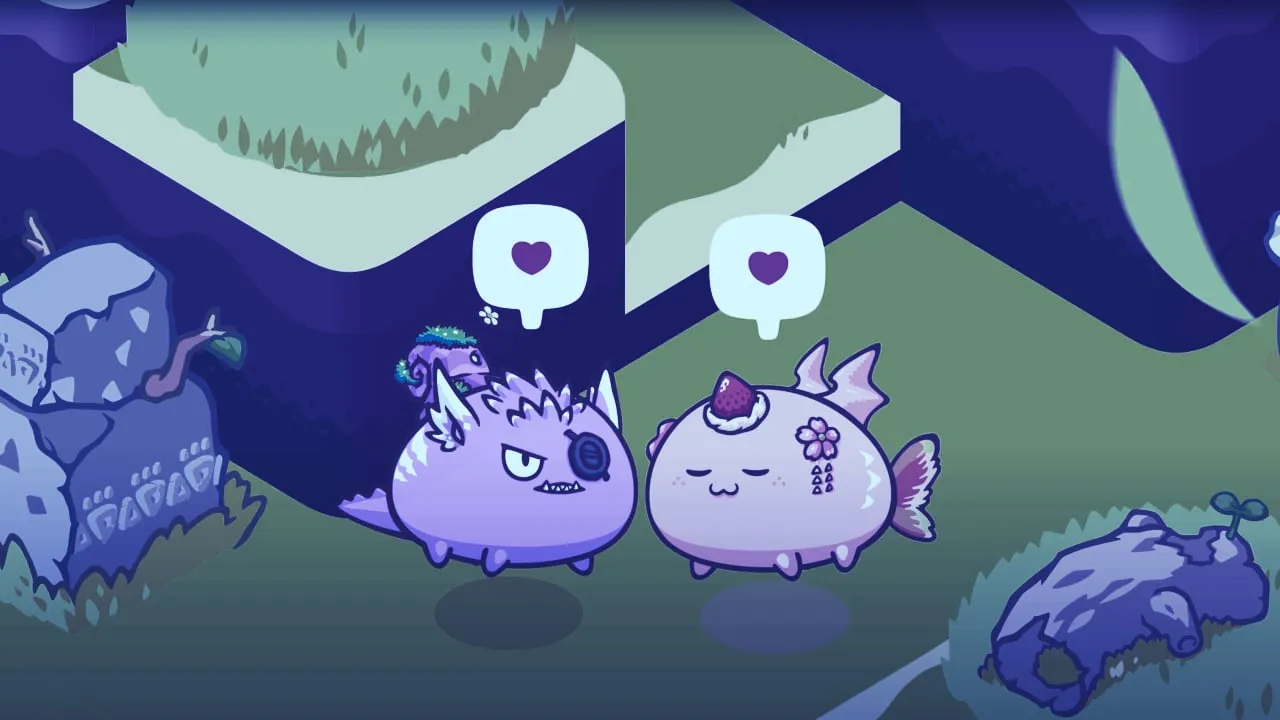 Axies are unique crypto tokens. Image: Axie Infinity, YouTube