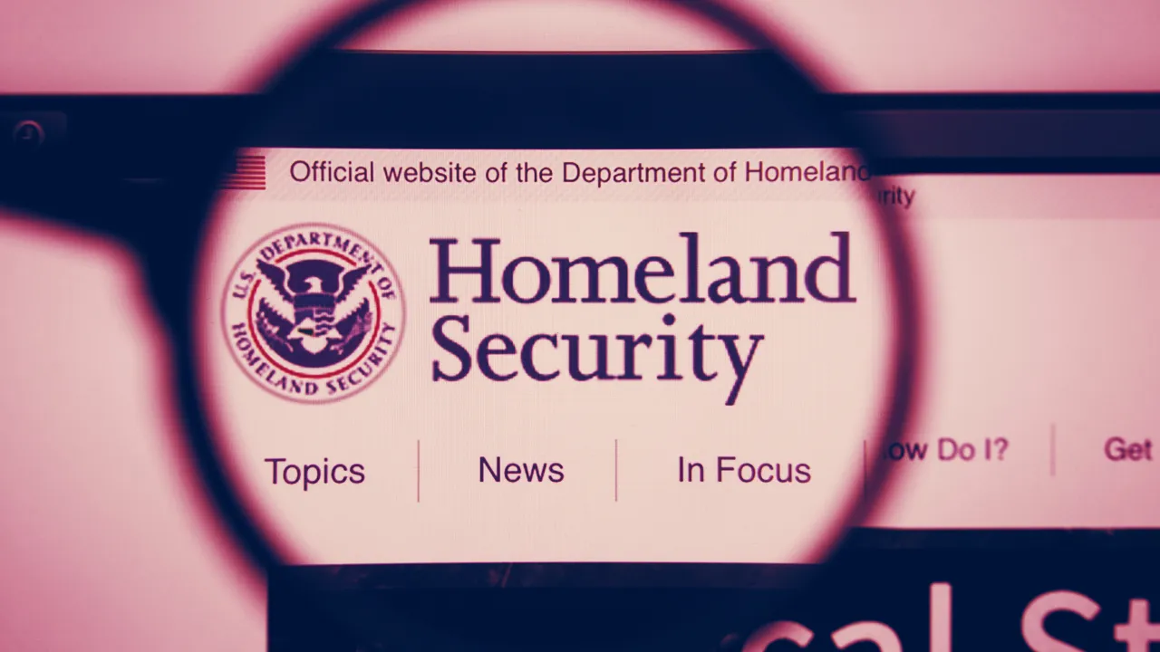 Department of Homeland Security (DHS). Image: Shutterstock