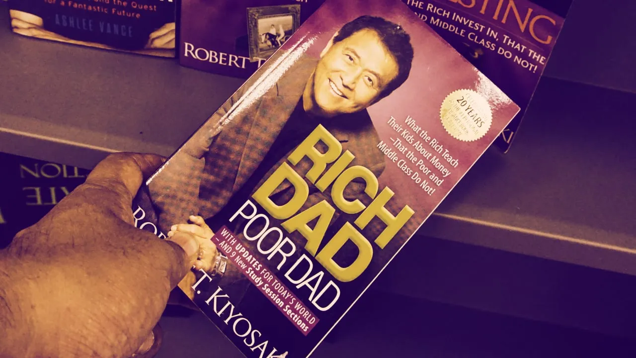 Robert Kiyosaki es el autor del libro más vendido "Papá rico, papá pobre". Imagen: Shutterstock