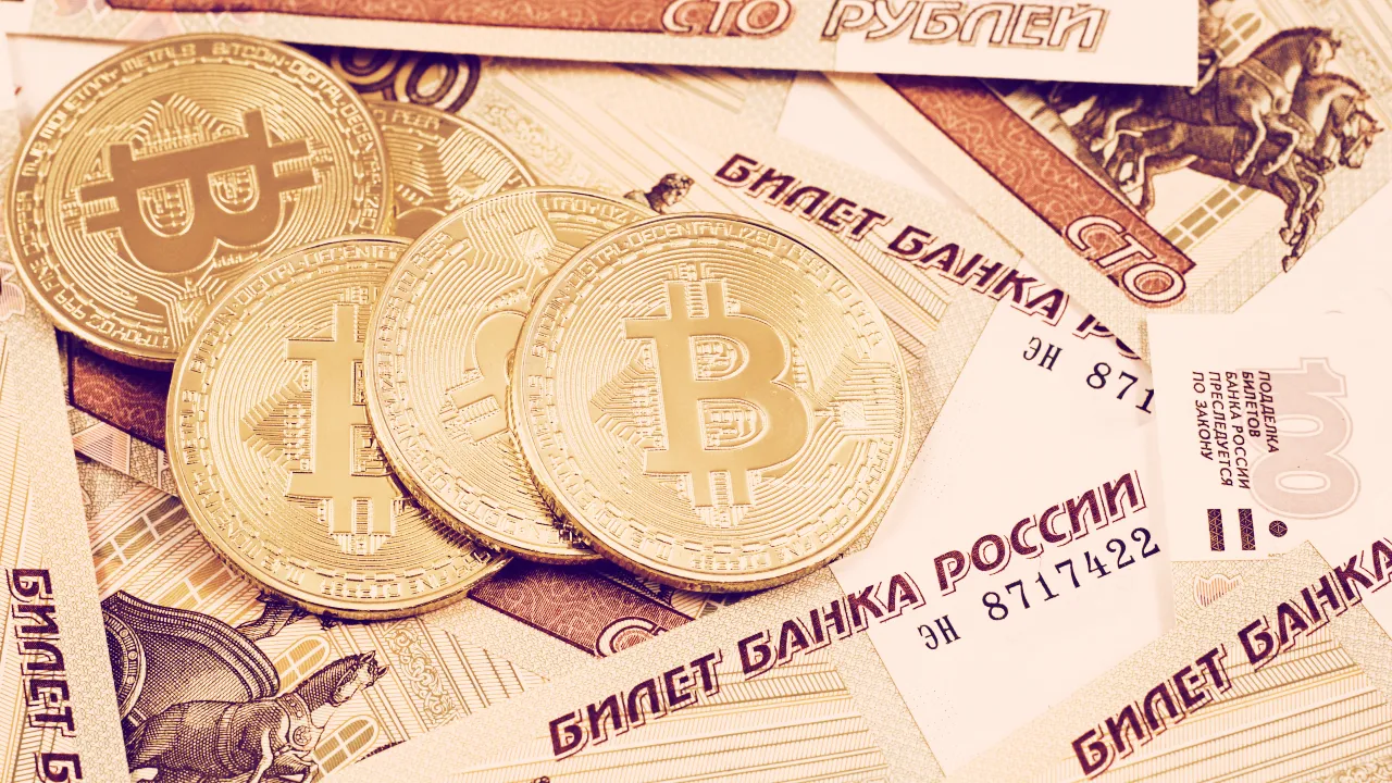 Bitcoin trading in Russia is thriving. Image: Shutterstock