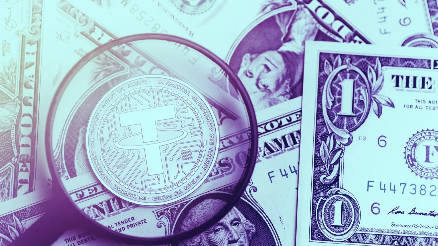 Tether is a US dollar-pegged stablecoin. Image: Shutterstock