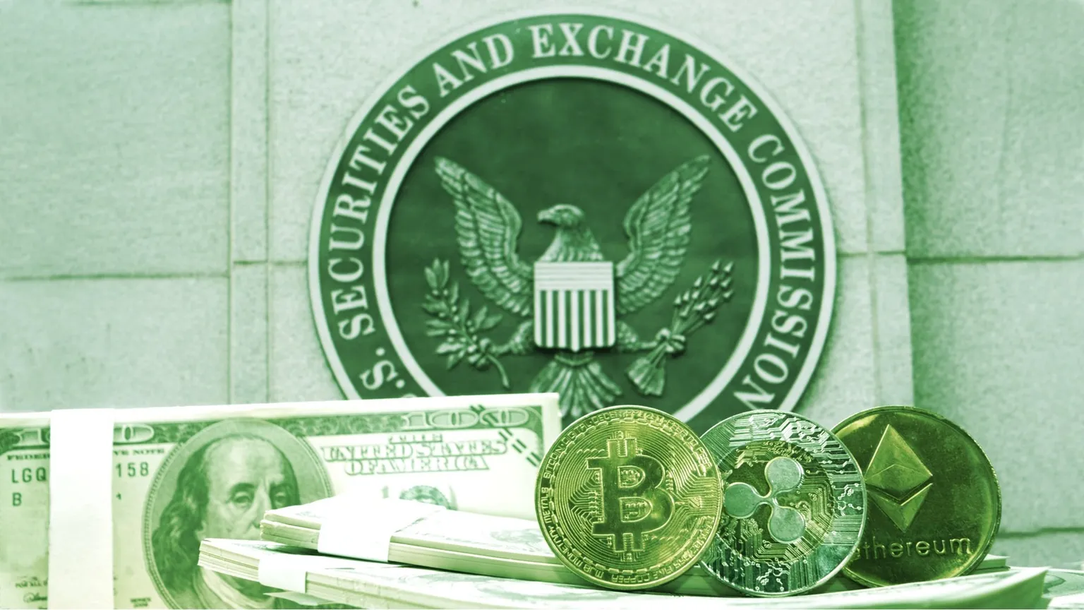 The US Securities and Exchange Commission and crypto. Image: Shutterstock