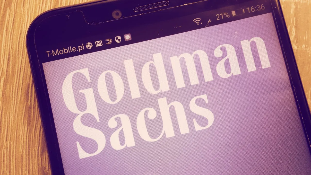 Goldman Sachs. Imagen: Shutterstock