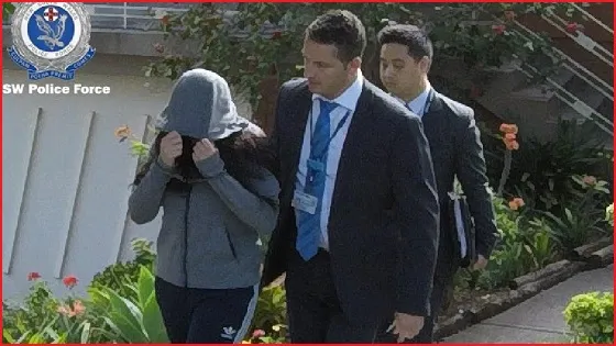 Nguyen fue arrestada en 2019 por la policía de Sydney tras robar 100.000 XRP. Imagen: Policía de Nueva Gales del Sur