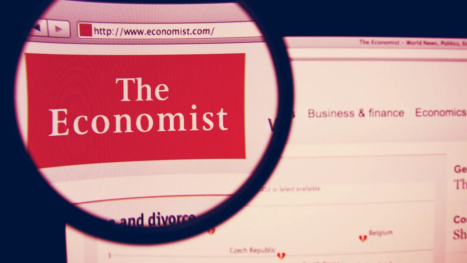 The Economist is one of the world's most reputable finance publications. Image: Shutterstock