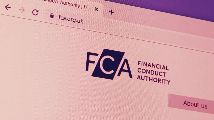 The FCA logo. Image: Shutterstock