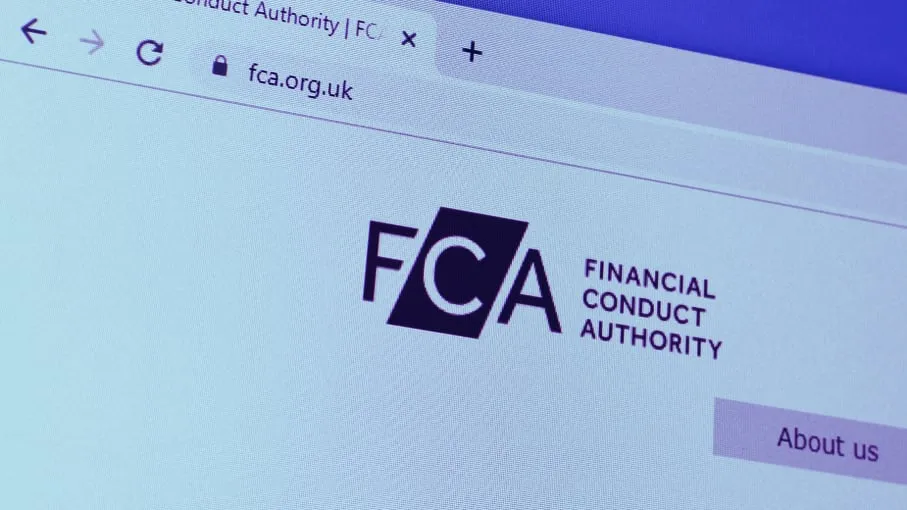 The FCA logo. Image: Shutterstock