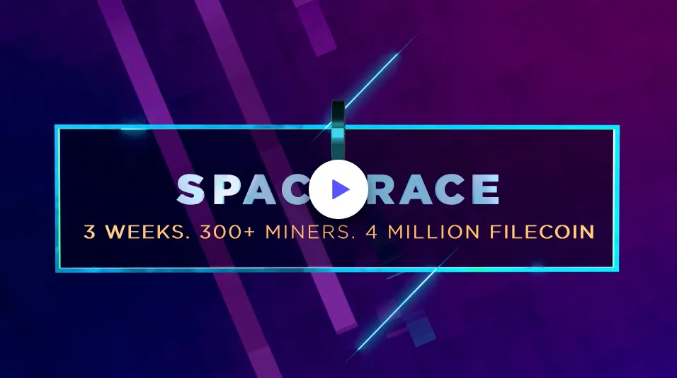 Join us as we go behind the scenes on the Filecoin Space Race