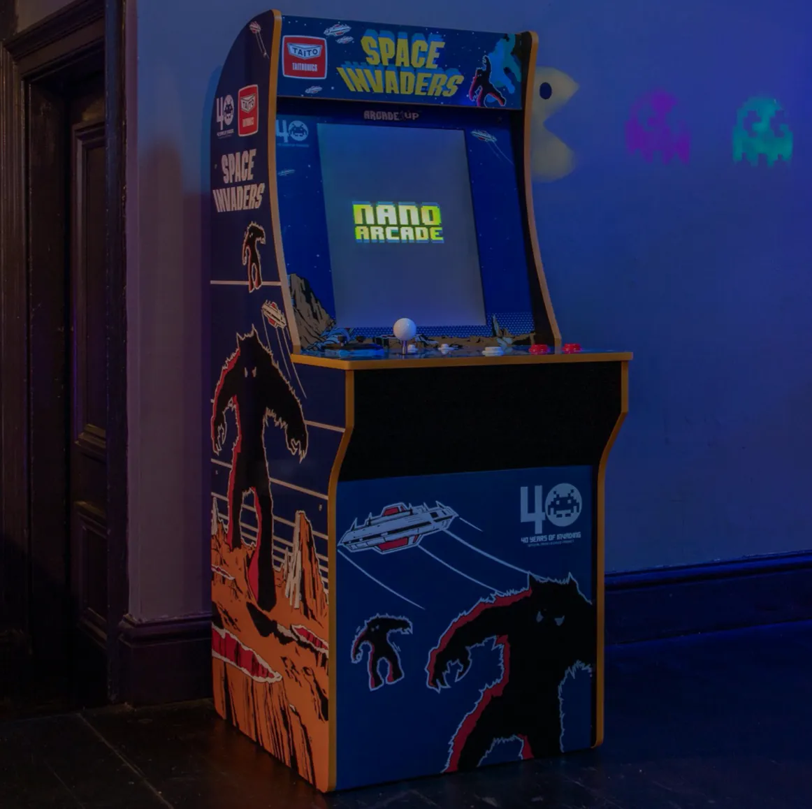 Space invaders machine