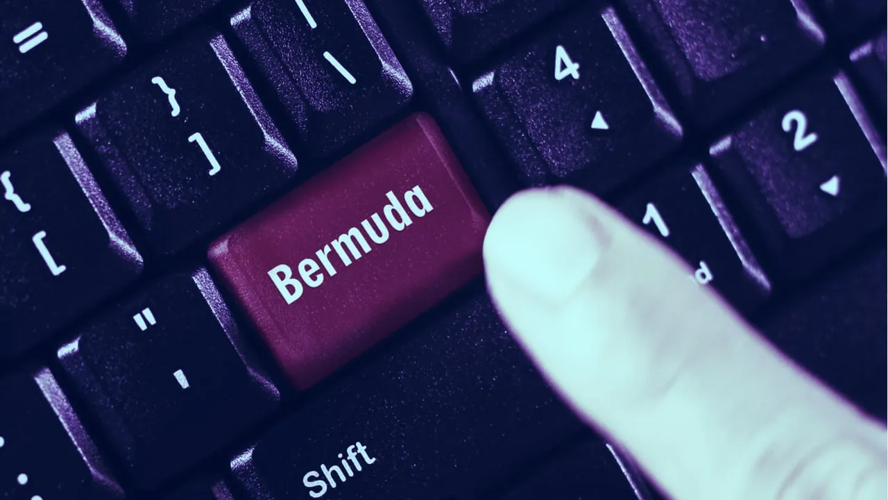 Teclado con la palabra Bermuda. Imagen: Shutterstock