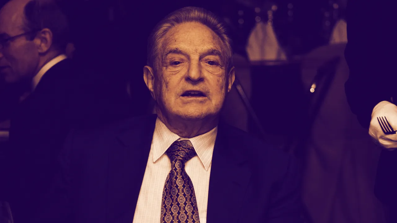 George Soros. Image: Shutterstock