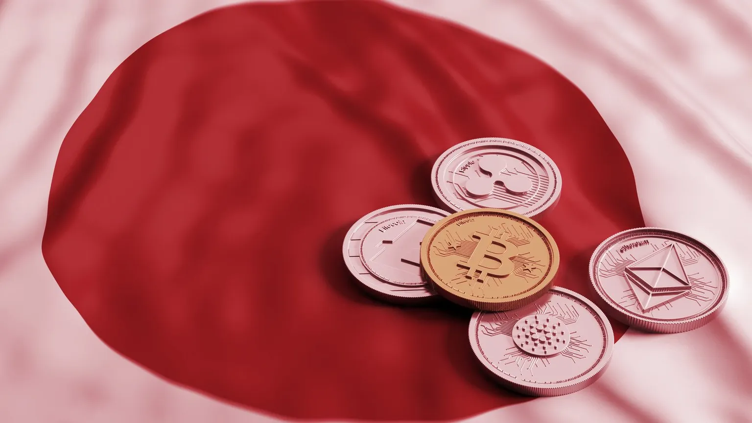 Japan and Bitcoin. Image: Shutterstock