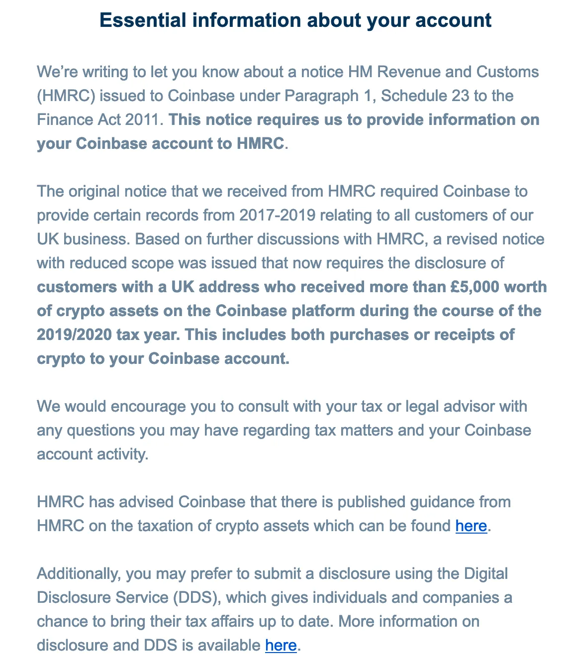 Coinbase to hand over tax info