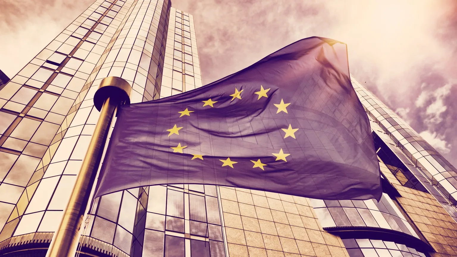 La bandera de la UE. Imagen: Shutterstock