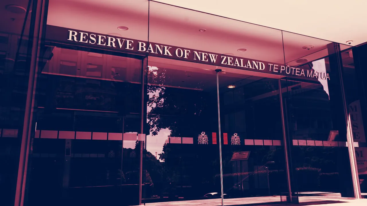 Reserve Bank of New Zealand. Image: Shutterstock