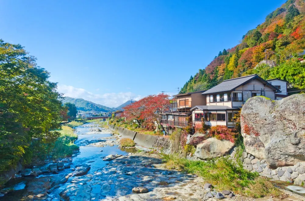 A rural town in Japan