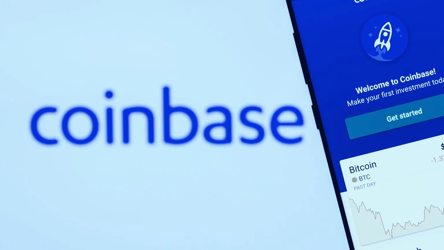 Coinbase is the leading crypto exchange in the US. Image: Shutterstock
