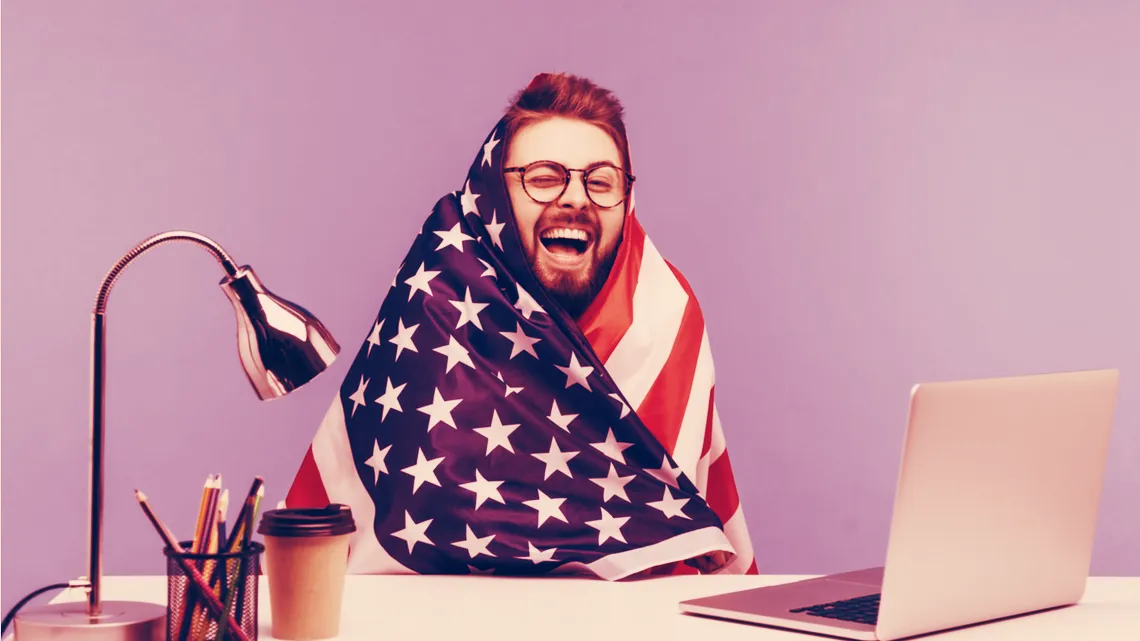 Un votante estadounidense. Imagen: Shutterstock
