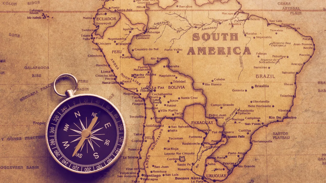 South America has seen increases in crypto adoption. Image: Shutterstock
