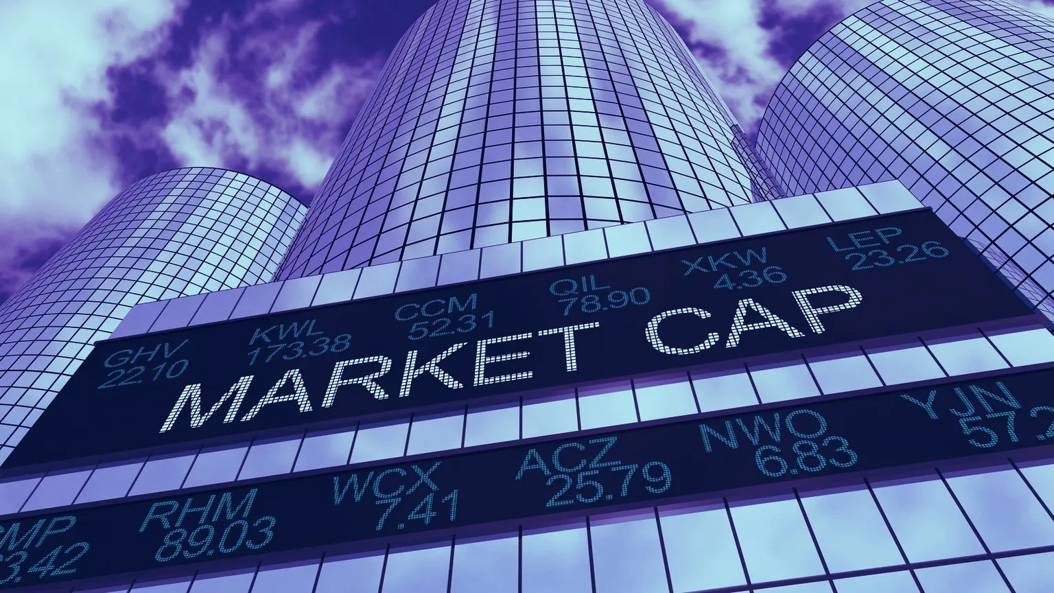 Market capitalization. Image: Shutterstock