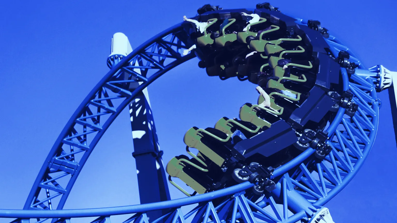 A roller coaster. Image: Shutterstock