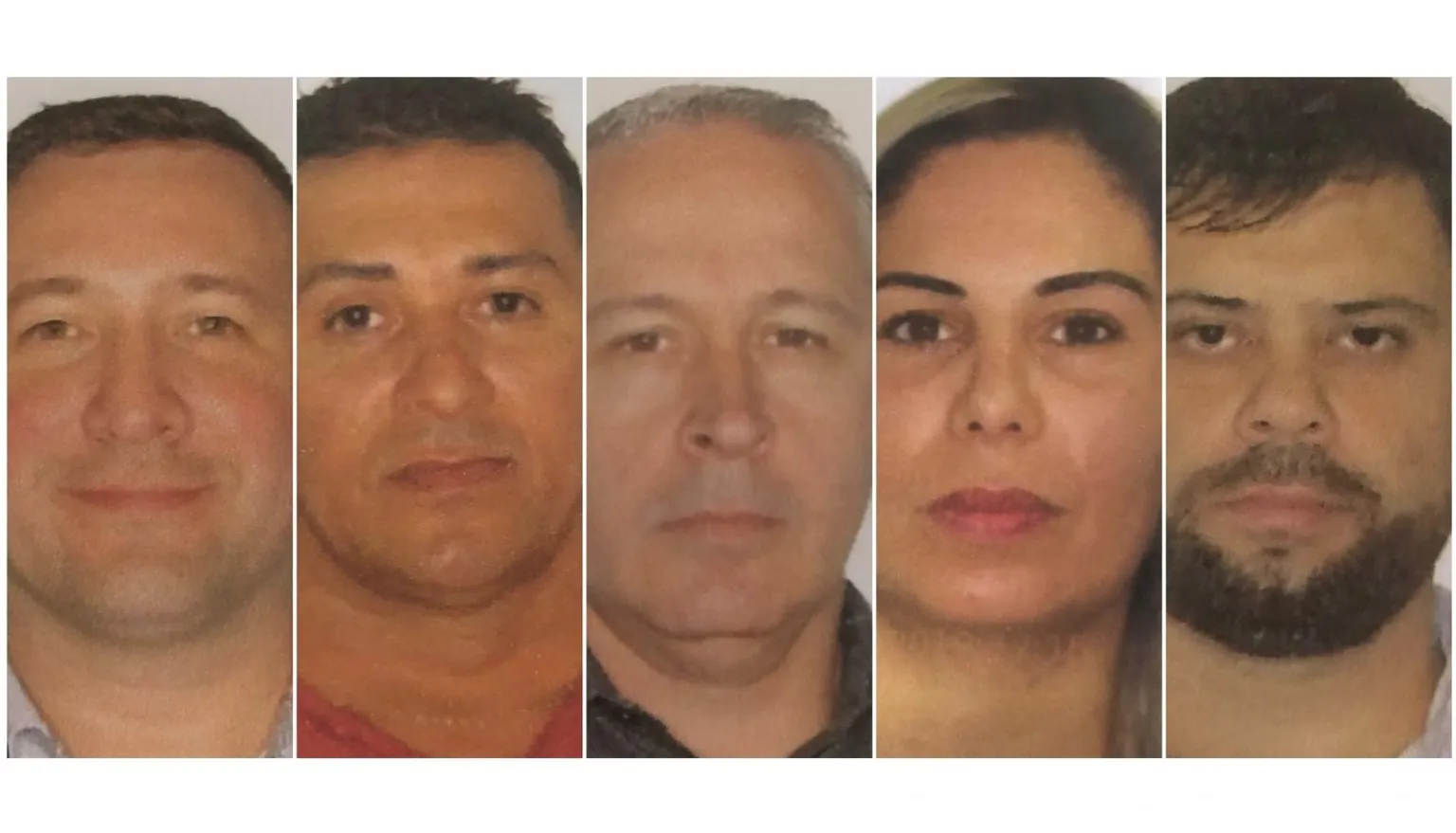 Marcos Fagundes y sus cómplices del esquema fraudulento de criptomonedas. Image: Correio de Gravataí