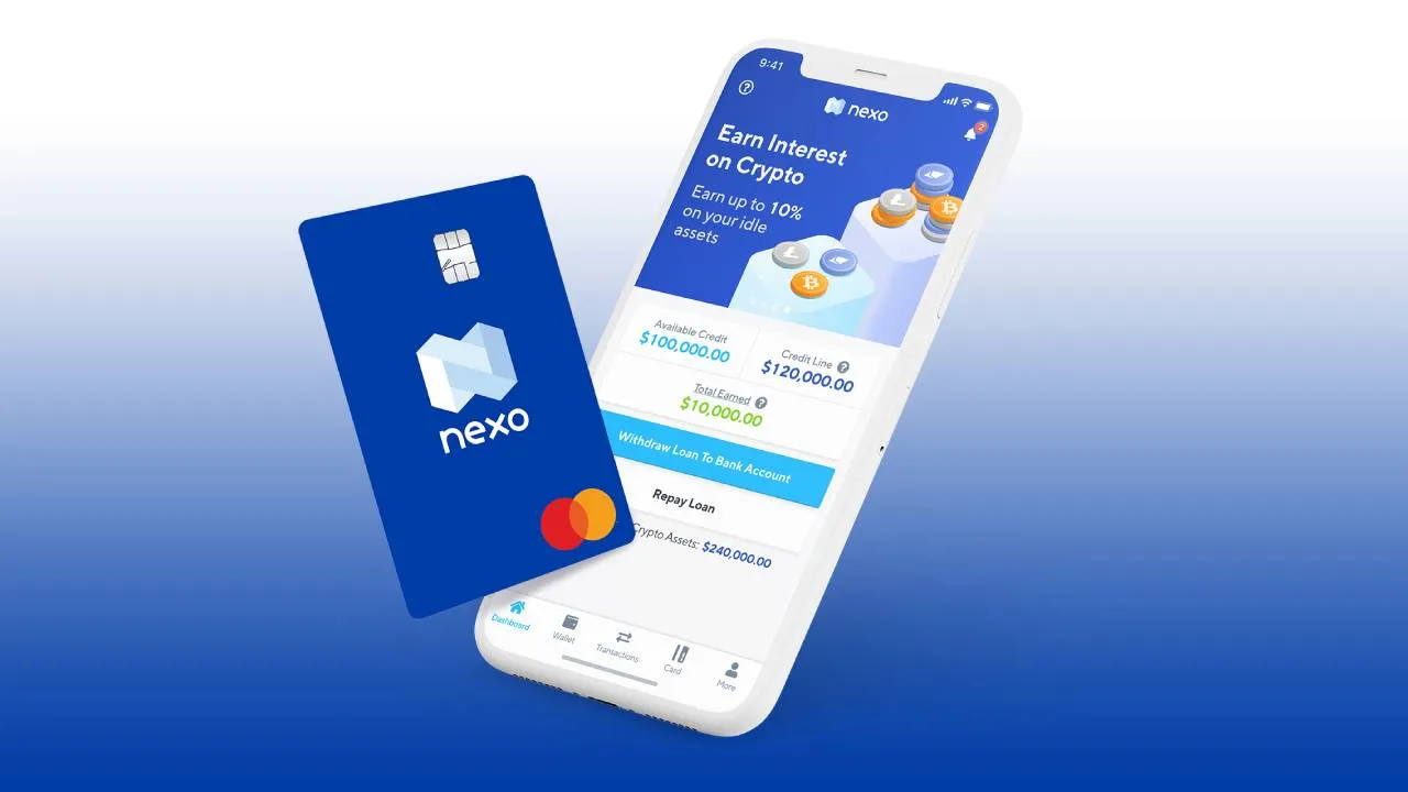 Nexo card and app