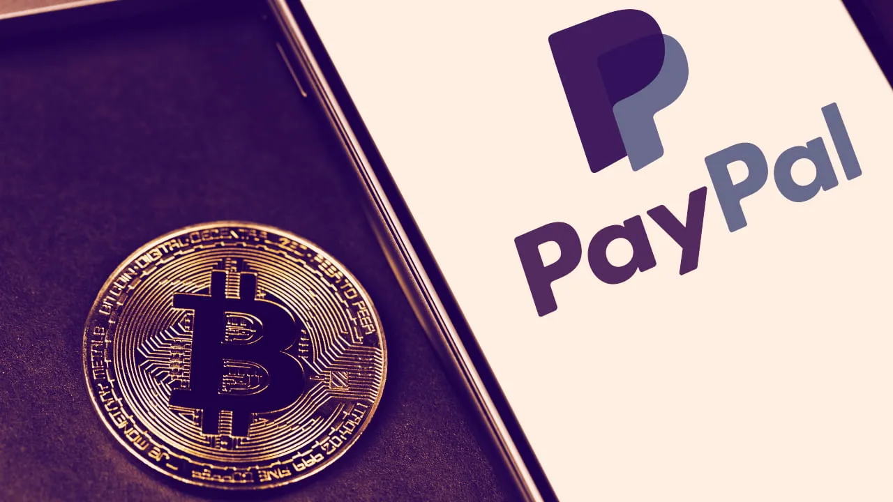 PayPal is getting in on cryptocurrency. Image: Shutterstock