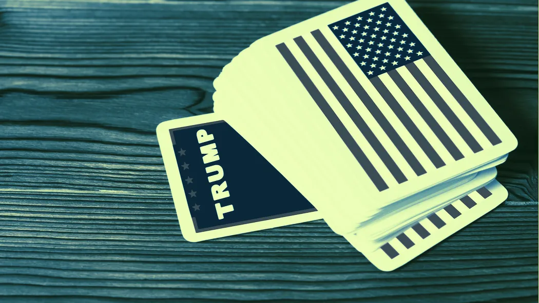 Are bettors hoping for a Trump card? Image: Shutterstock