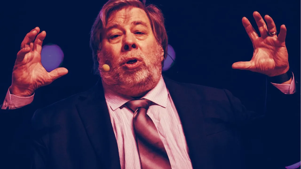 Apple co-founder Steve Wozniak. Image: Shutterstock