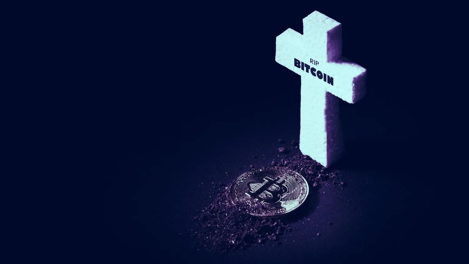 RIP Bitcoin. Image: Shutterstock