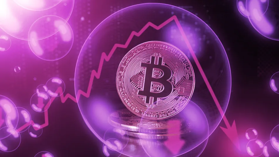 In dollar terms, Bitcoin has just suffered its biggest crash ever. Image: Shutterstock