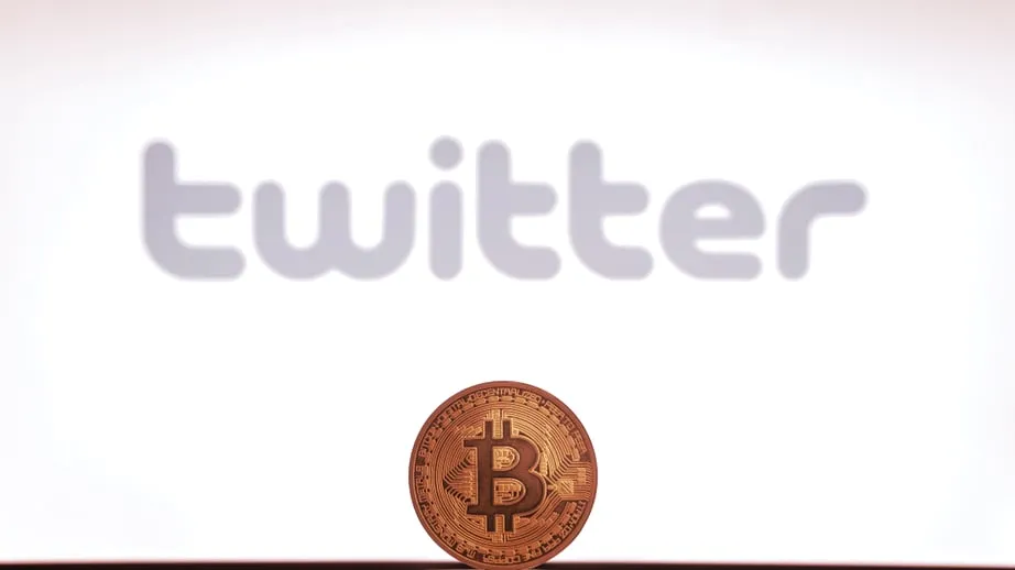 Bitcoin y Twitter. Image: Shutterstock