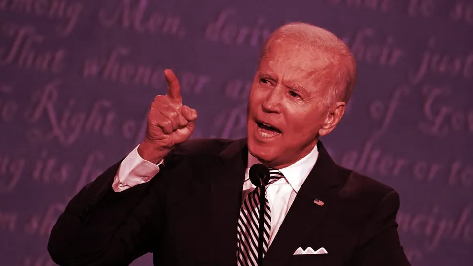 Joe Biden speaking in 2020. Image: Shutterstock.