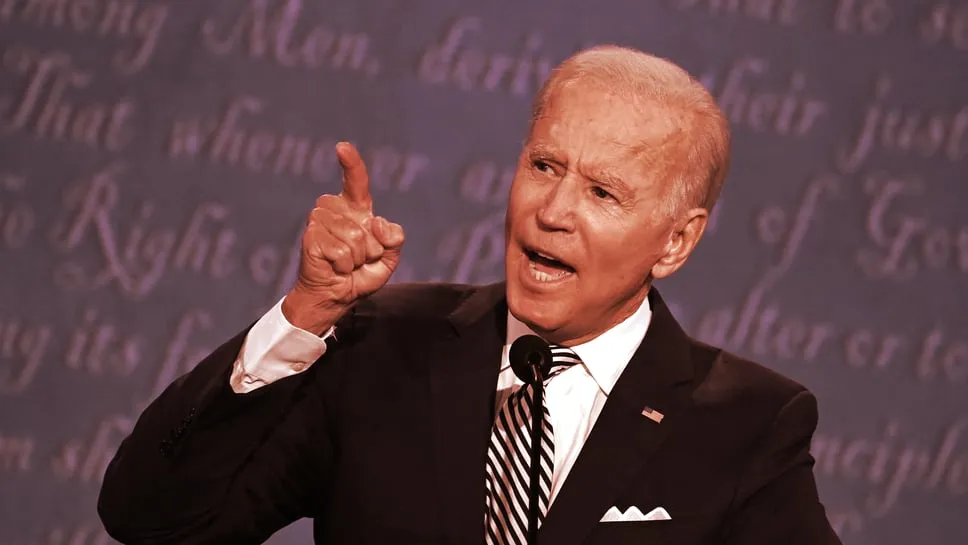 Joe Biden hablando en 2020. Imagen: Shutterstock.