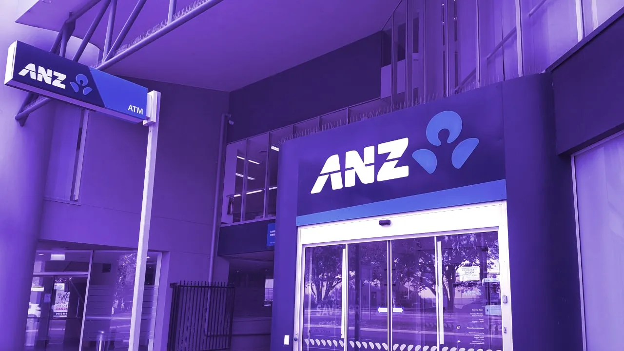 Australian bank ANZ. Image: Shutterstock