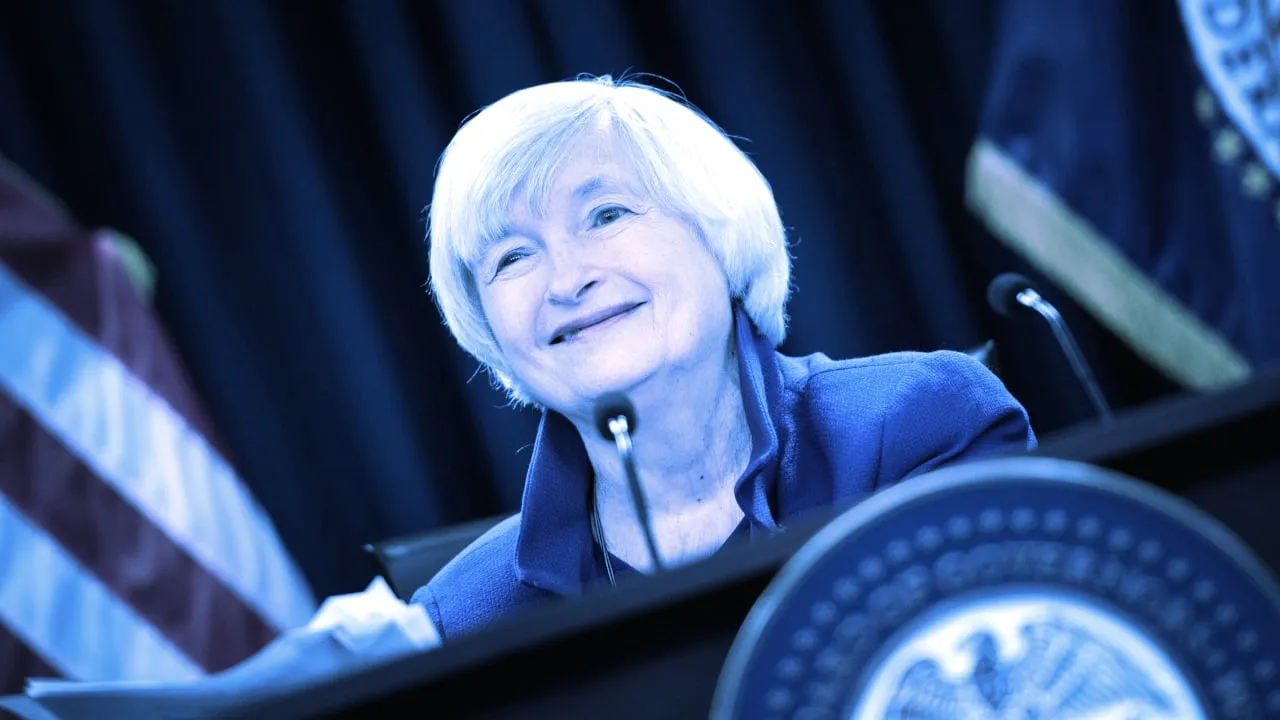 Janet Yellen, ex presidenta de la Reserva Federal, no es fan de las criptomonedas.