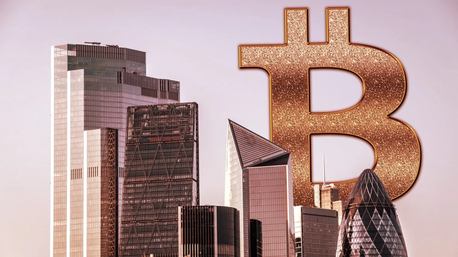 Bitcoin and banks. Image: Shutterstock